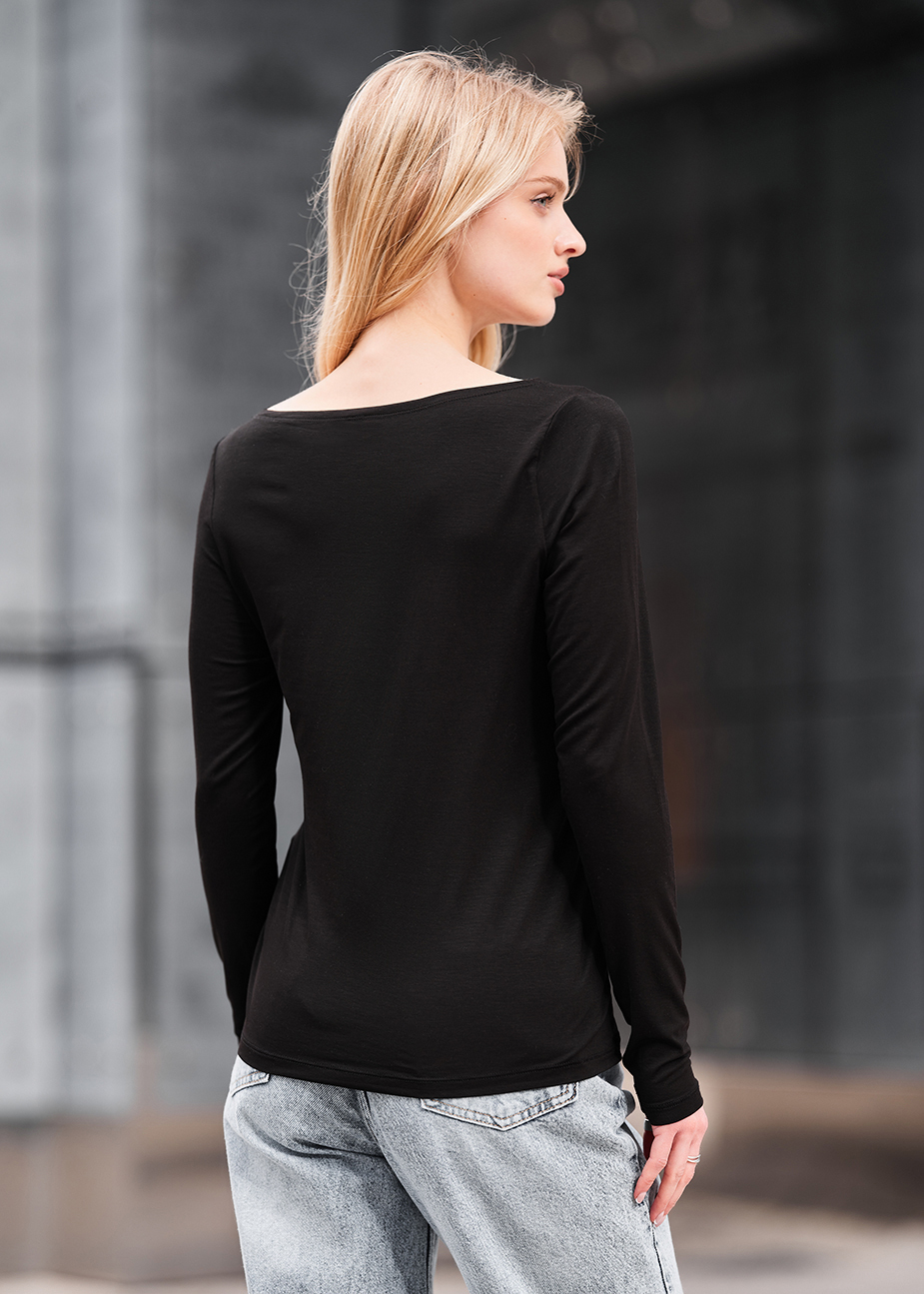 Longsleeve Staff roz black