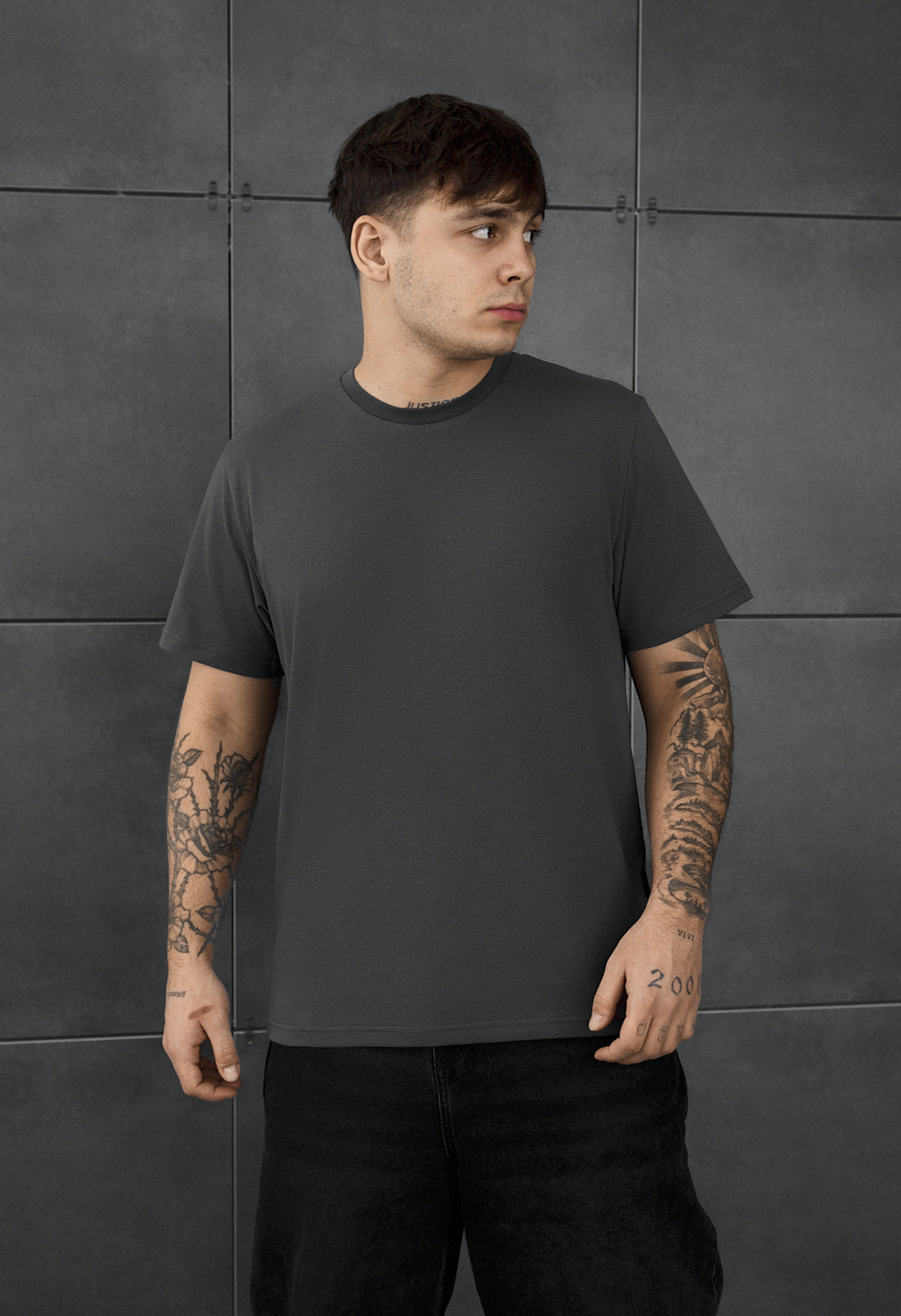 Koszulka Staff dark gray