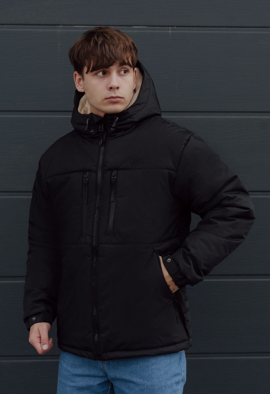 Kurtka puchowa Staff BRAN 