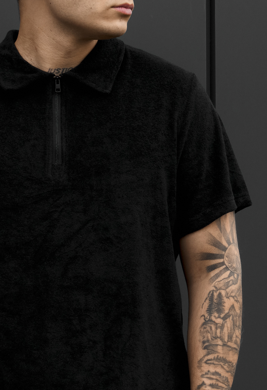 Komplet koszulka + spodenki Staff ch black