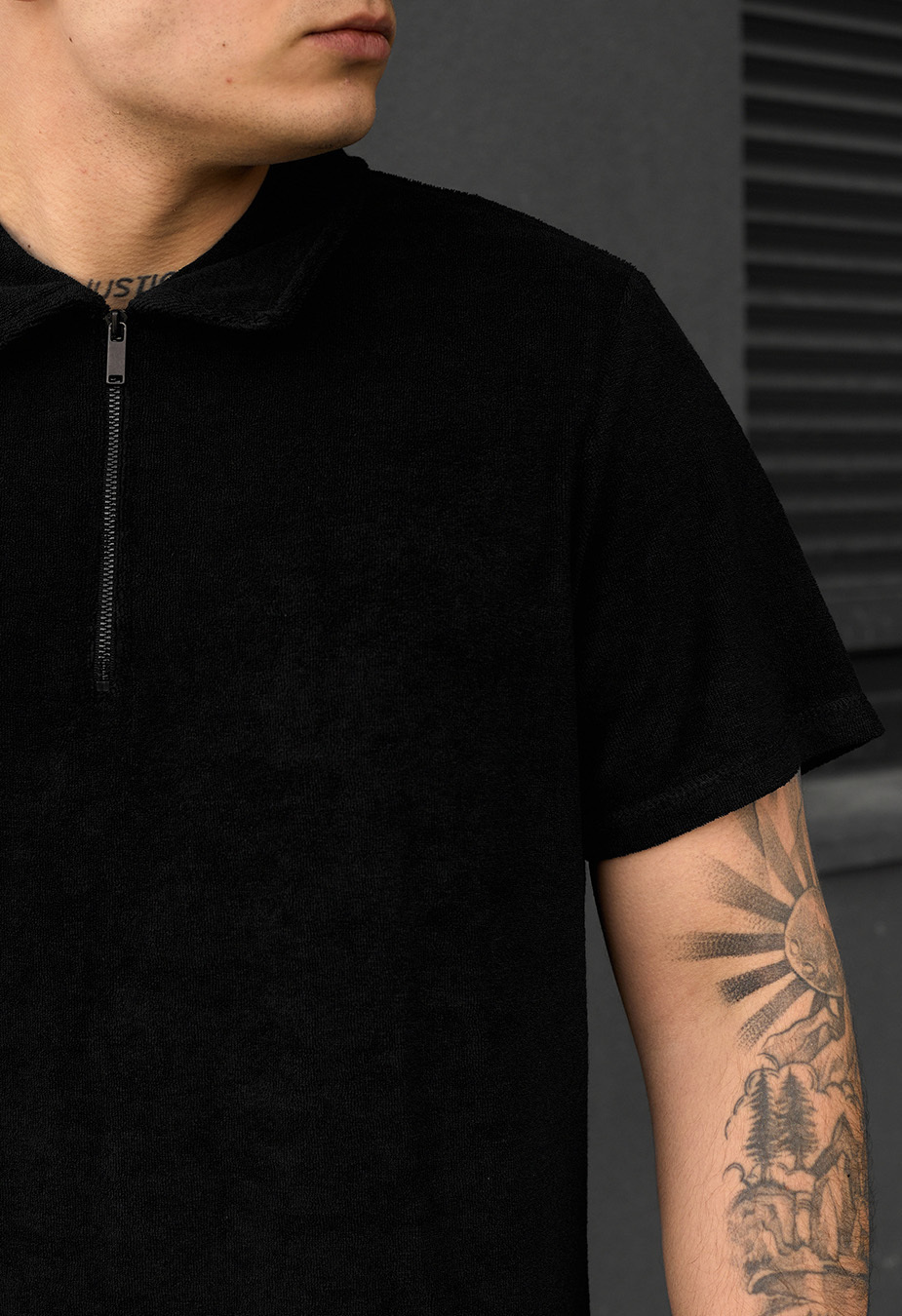 Komplet letni koszulka + spodenki Staff ch black