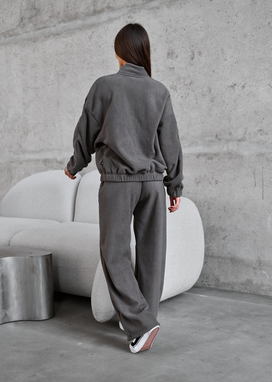 Dres damski Staff zer gray reflective oversize fleece