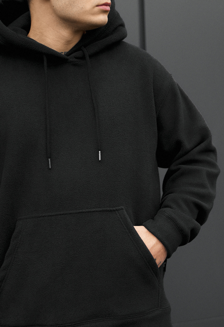 Dres Staff sh black oversize fleece