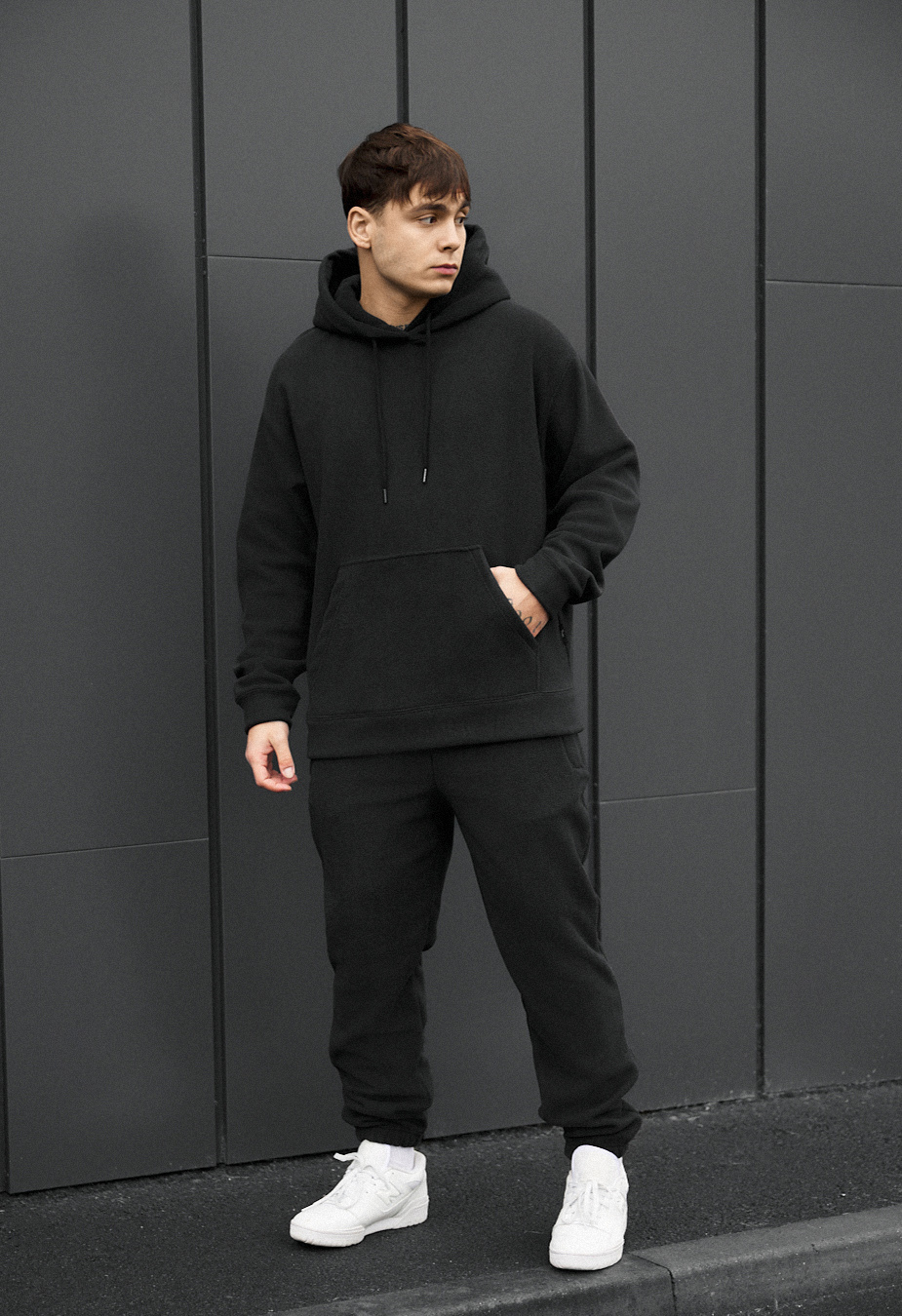 Dres Staff sh black oversize fleece