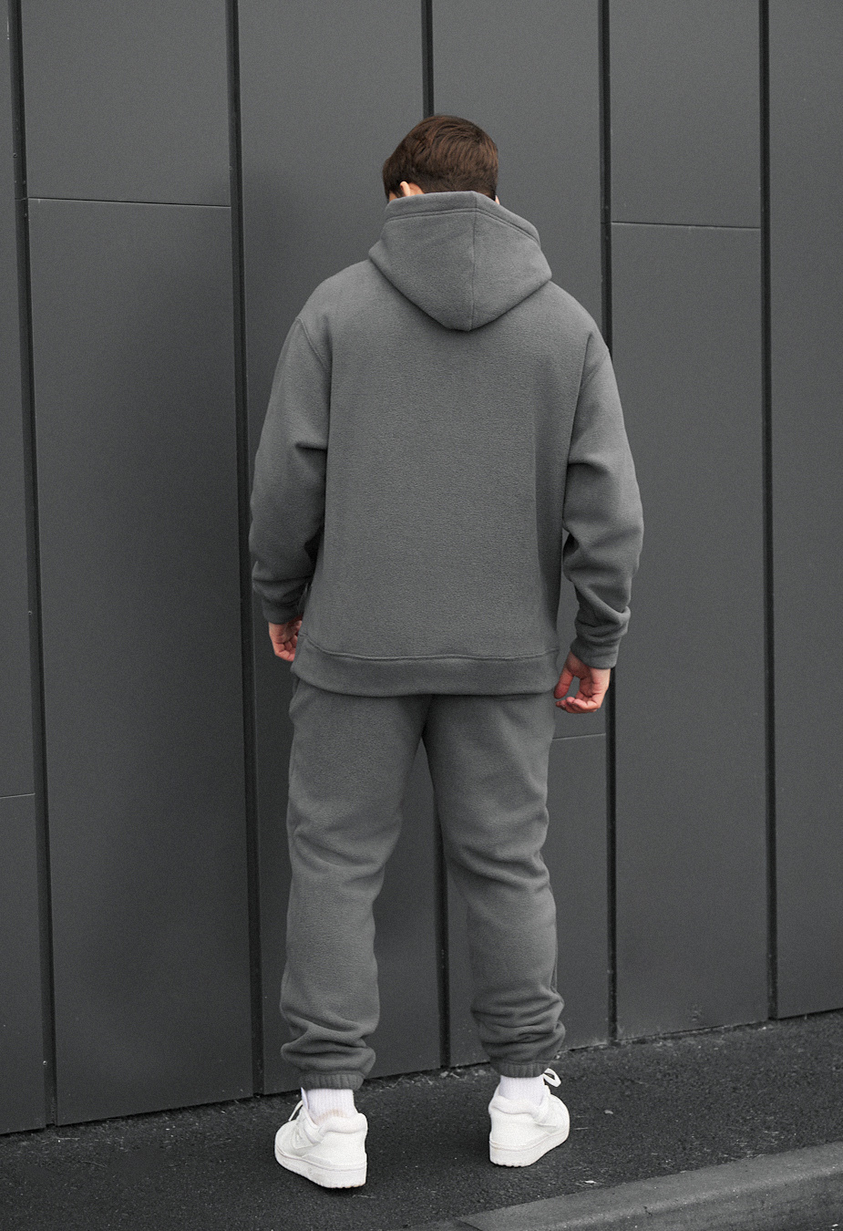 Dres Staff sh gray oversize fleece