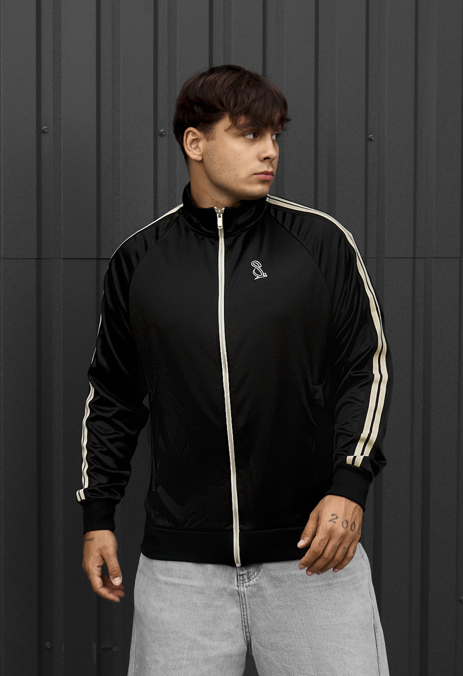 Olimpijka Staff lampas zip black
