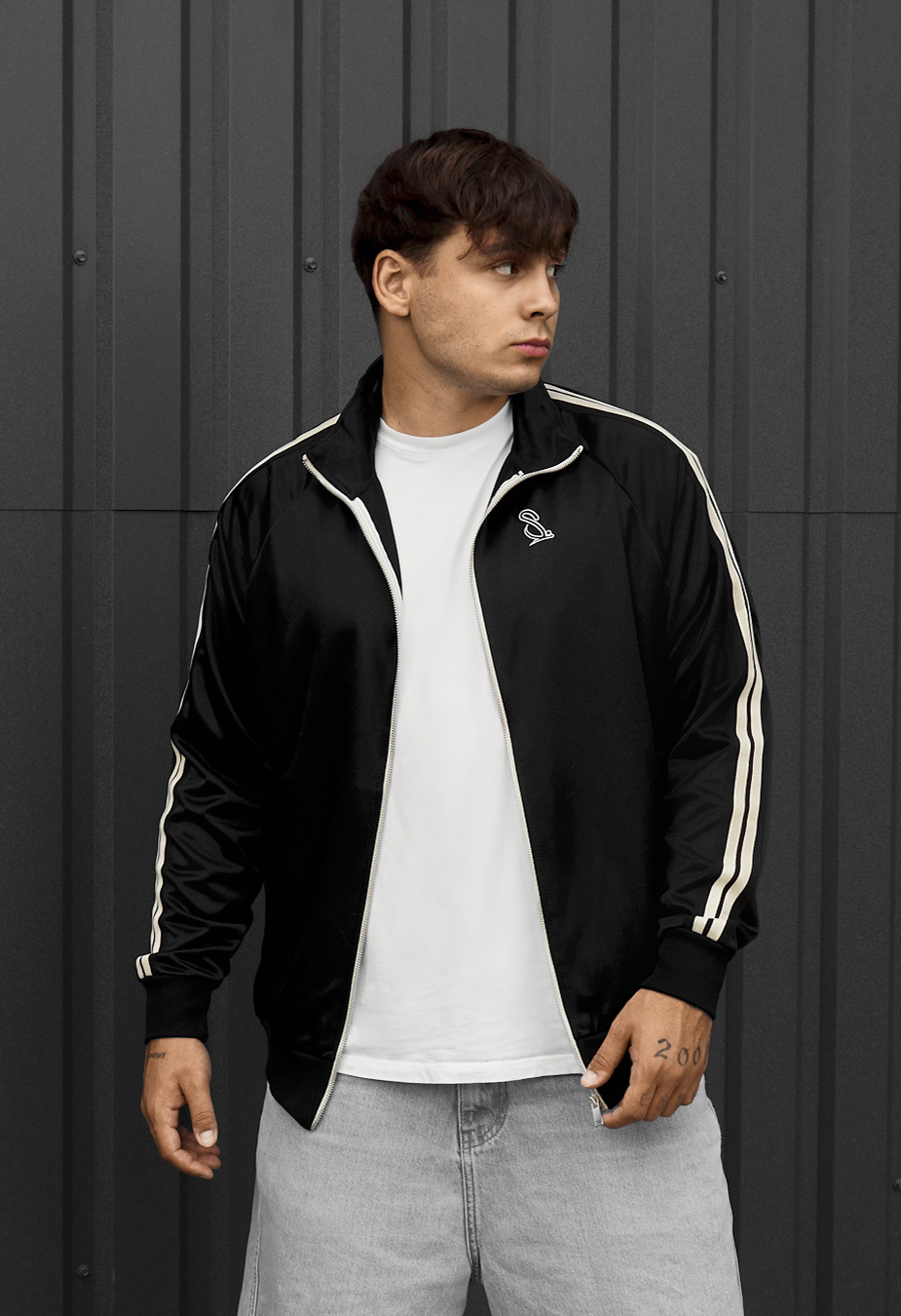 Olimpijka Staff lampas zip black