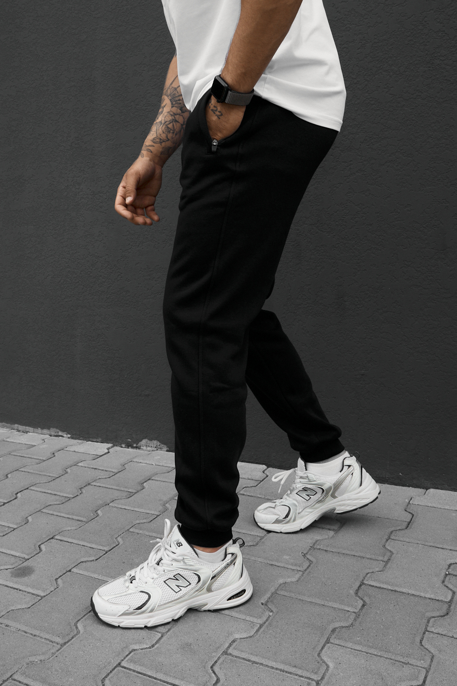 Spodnie dresowe Staff ho black fleece