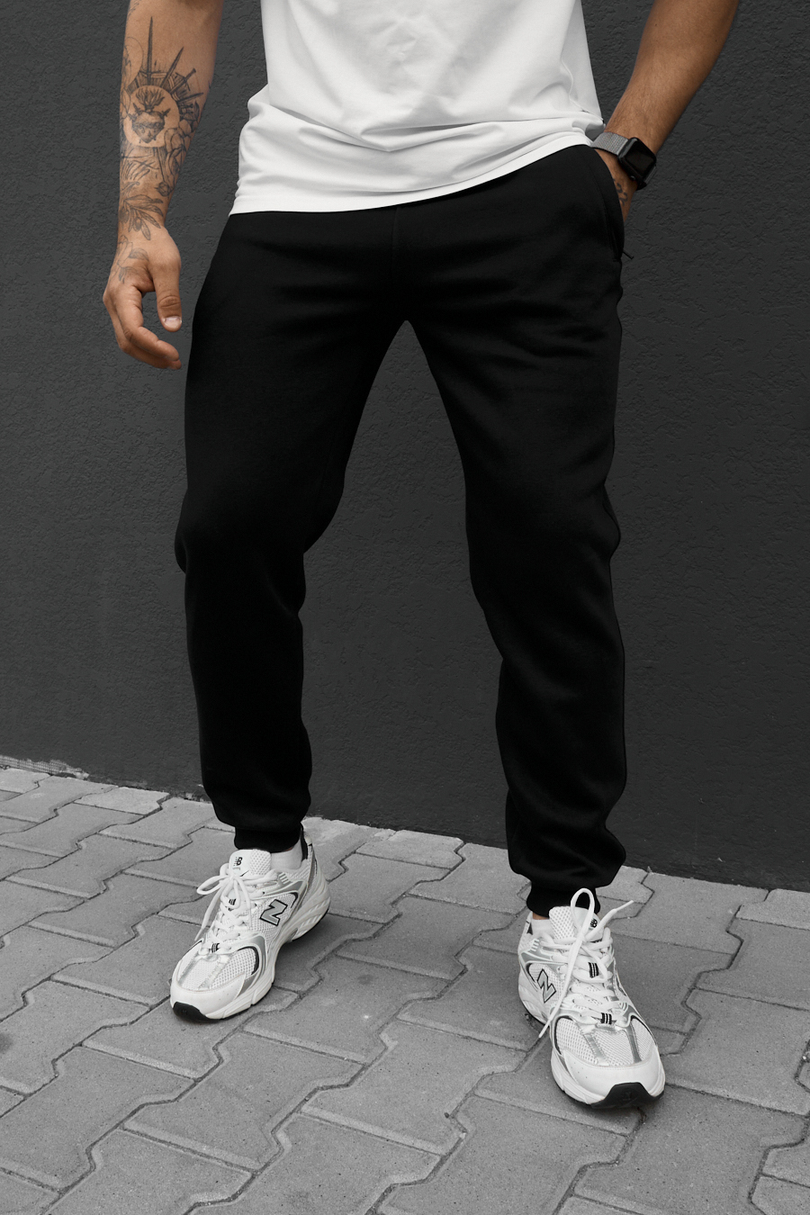 Spodnie dresowe Staff ho black fleece