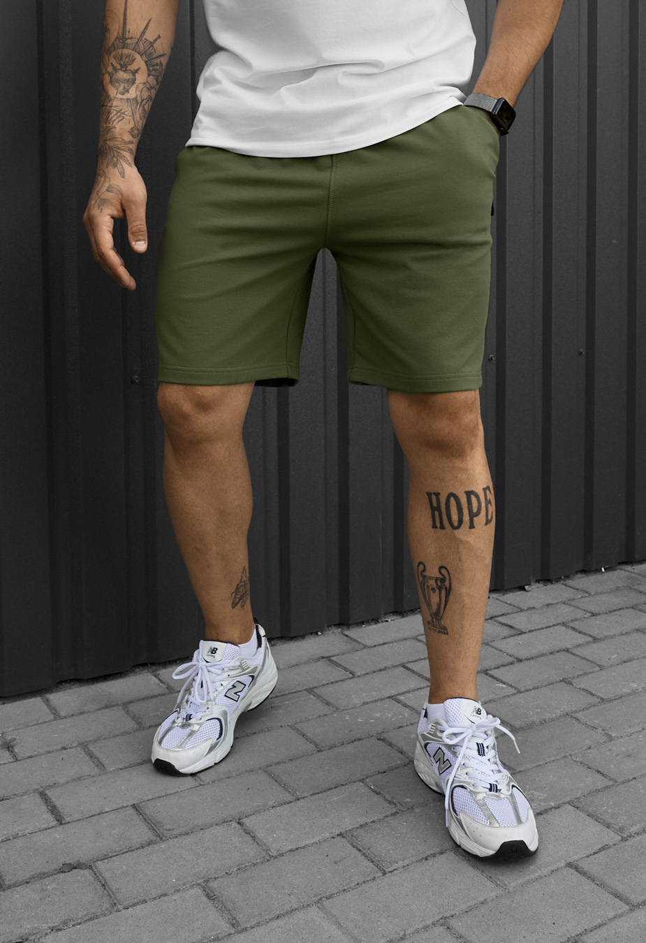 Spodenki Staff ro khaki
