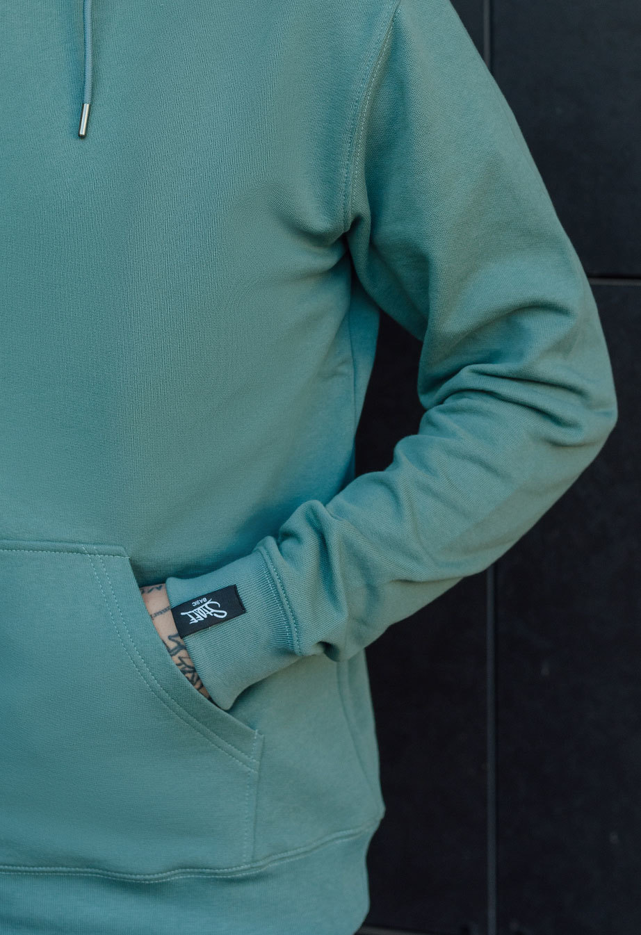 Bluza Staff turquoise basic