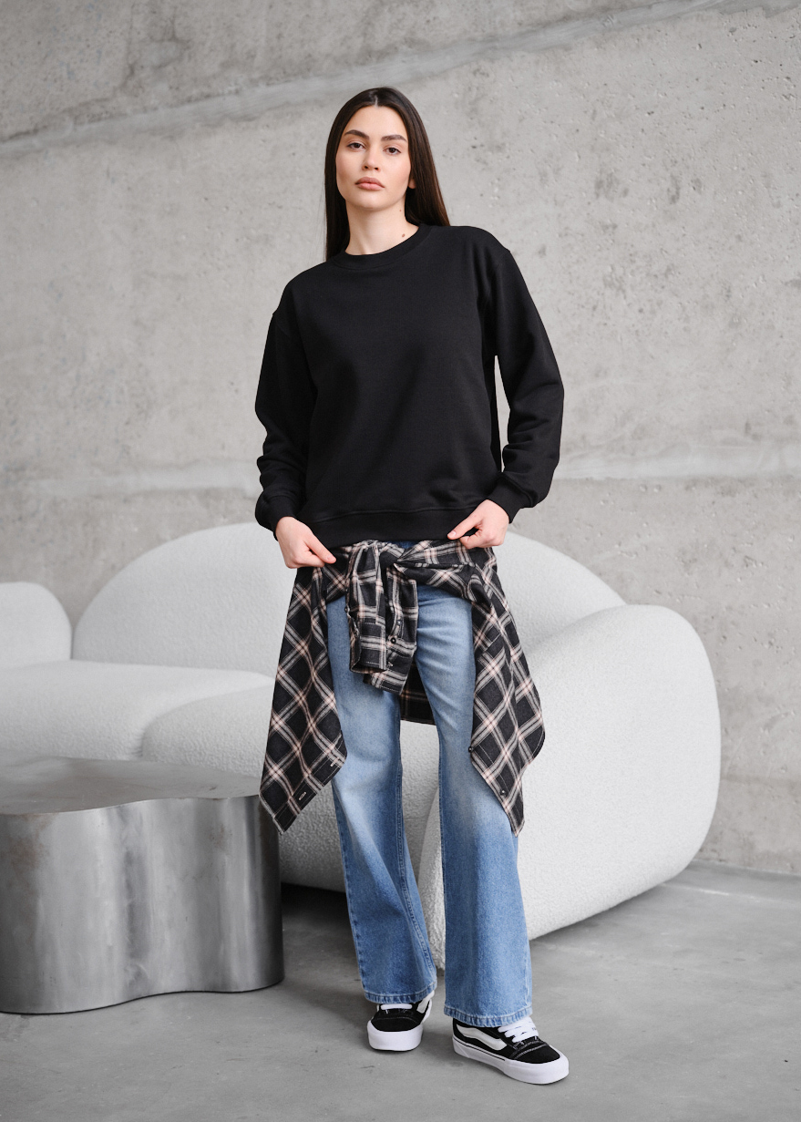 Bluza Staff zy black oversize