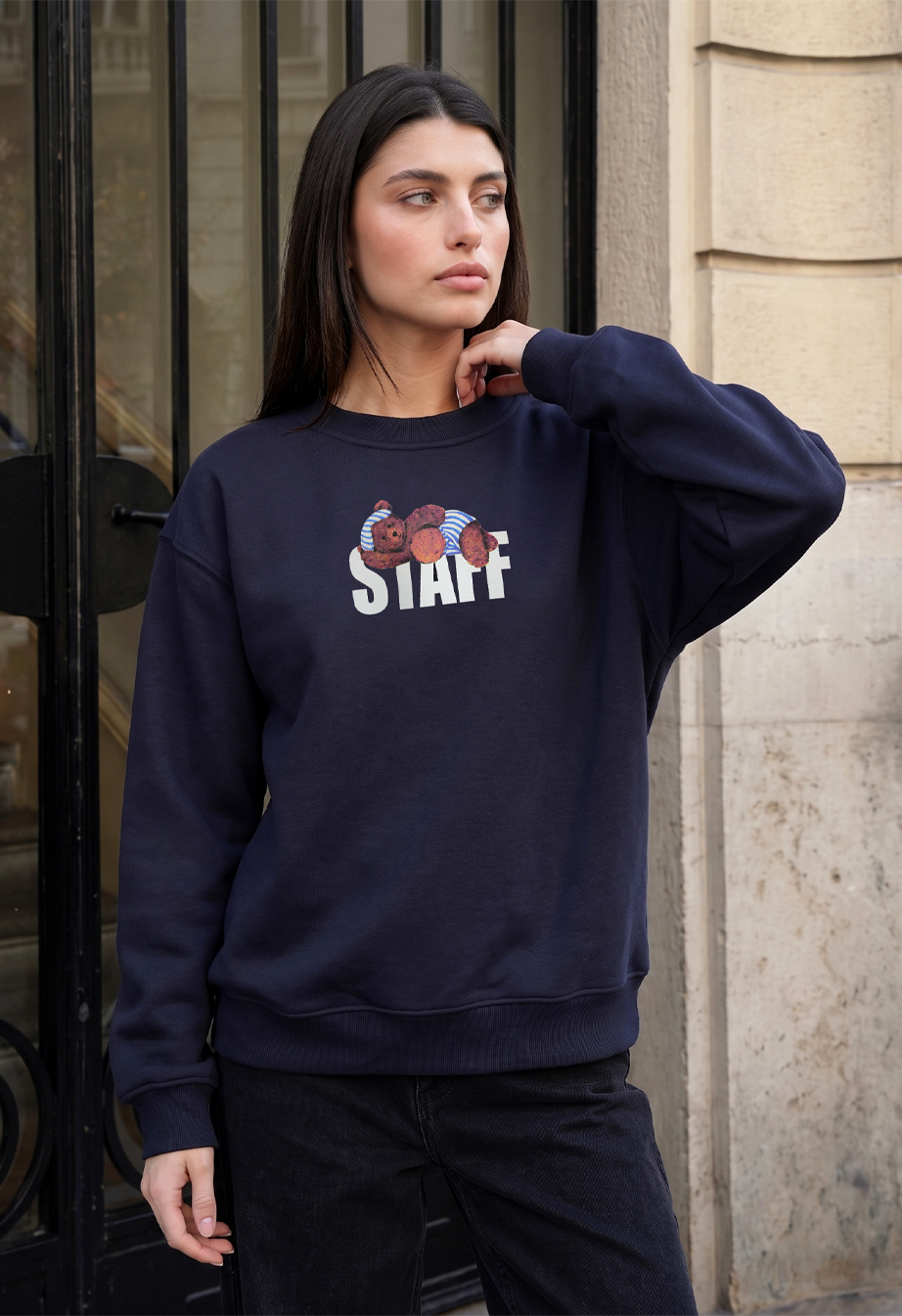 Bluza Staff bear oversize fleece