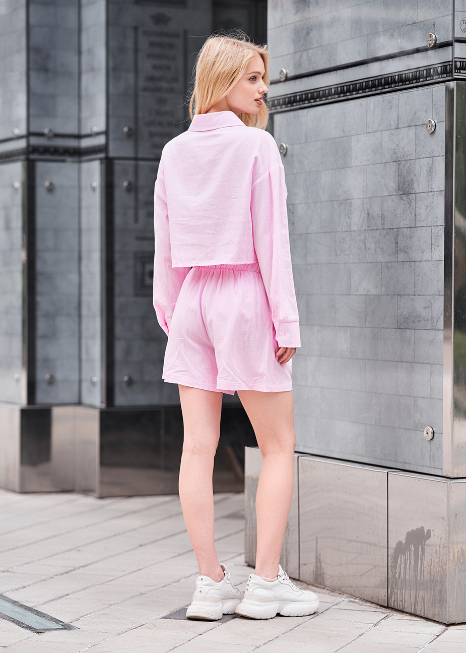 Komplet koszula + spodenki Staff lit pink