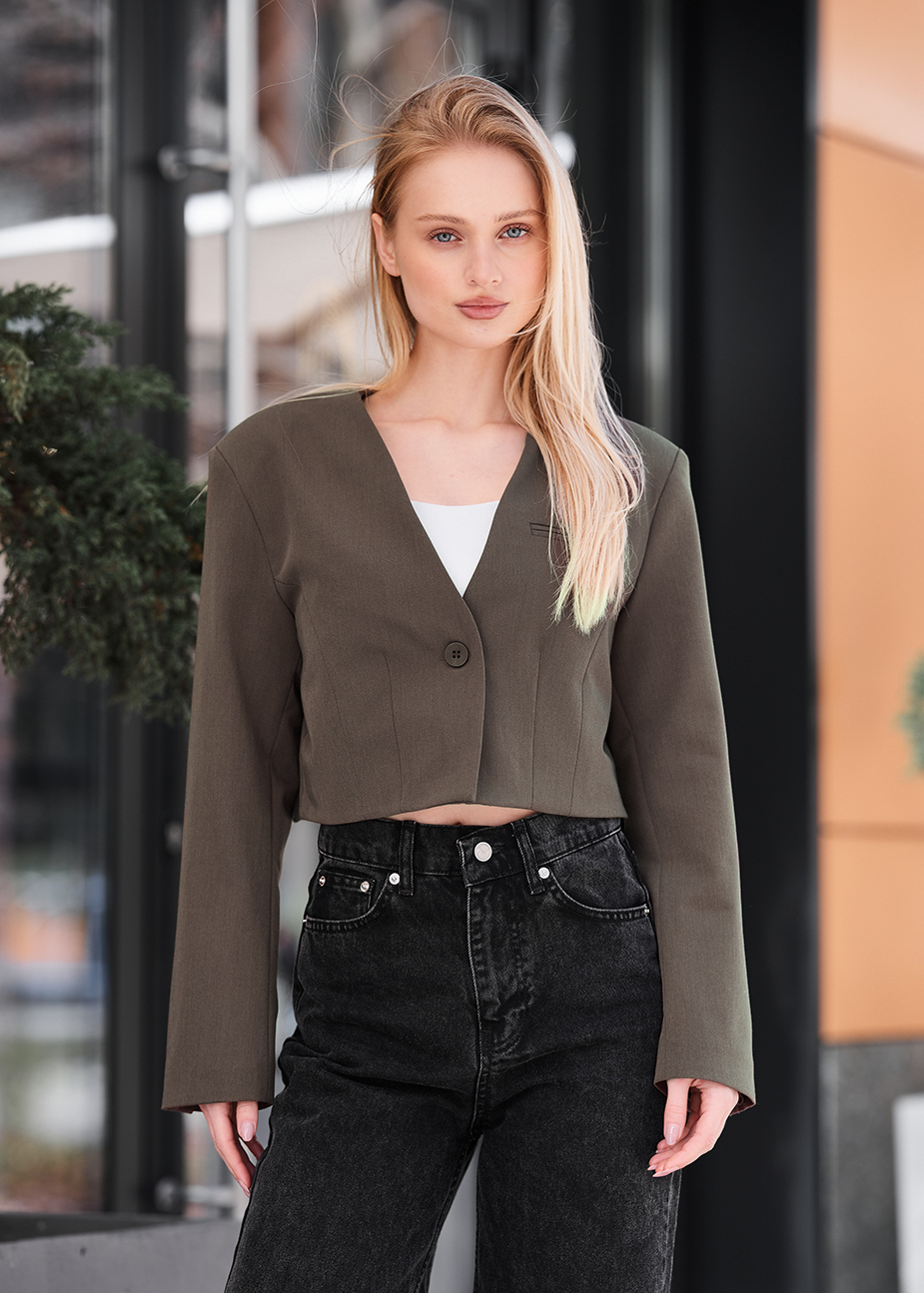 Marynarka damska Staff tel brown