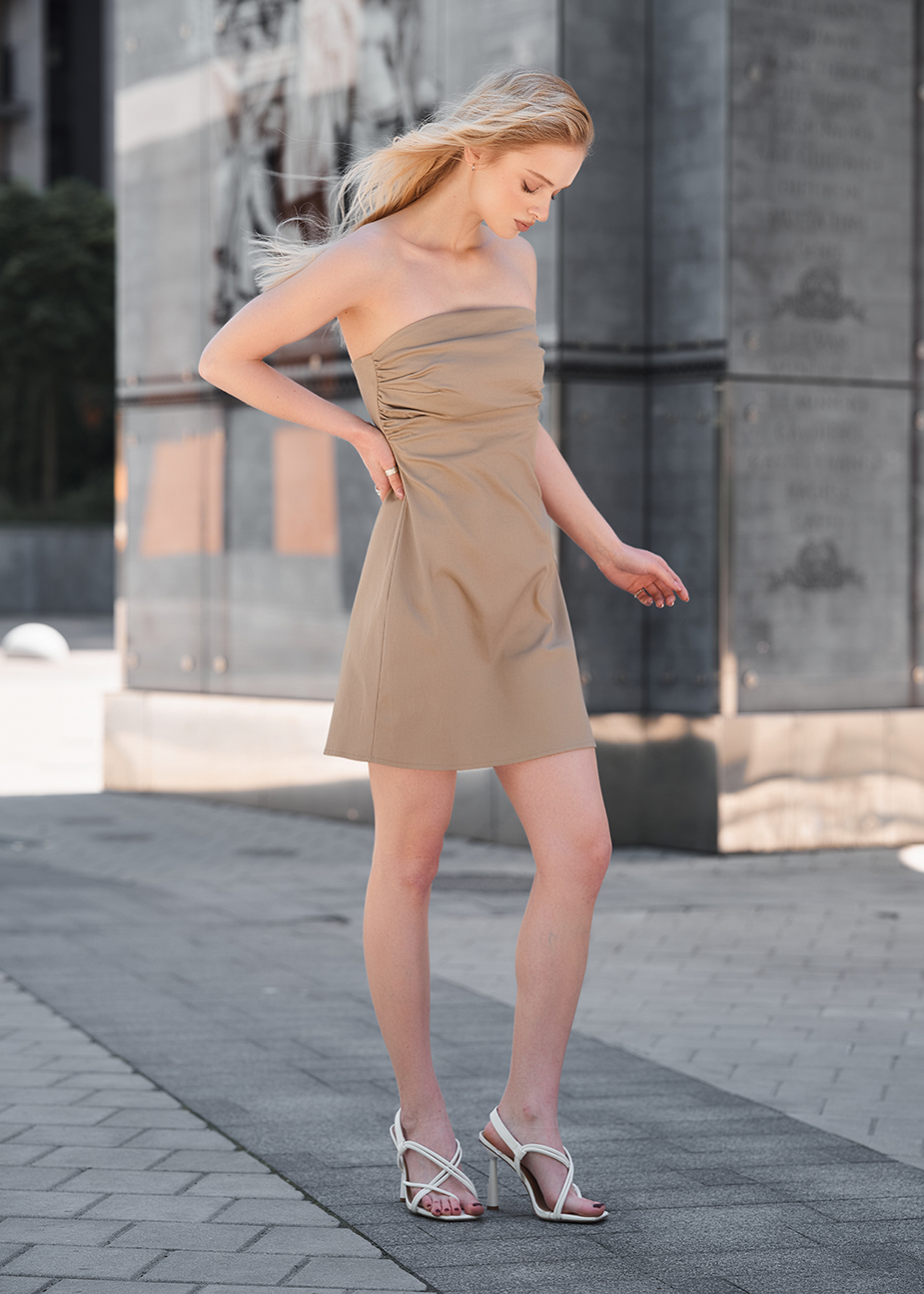 Sukienka Staff po beige