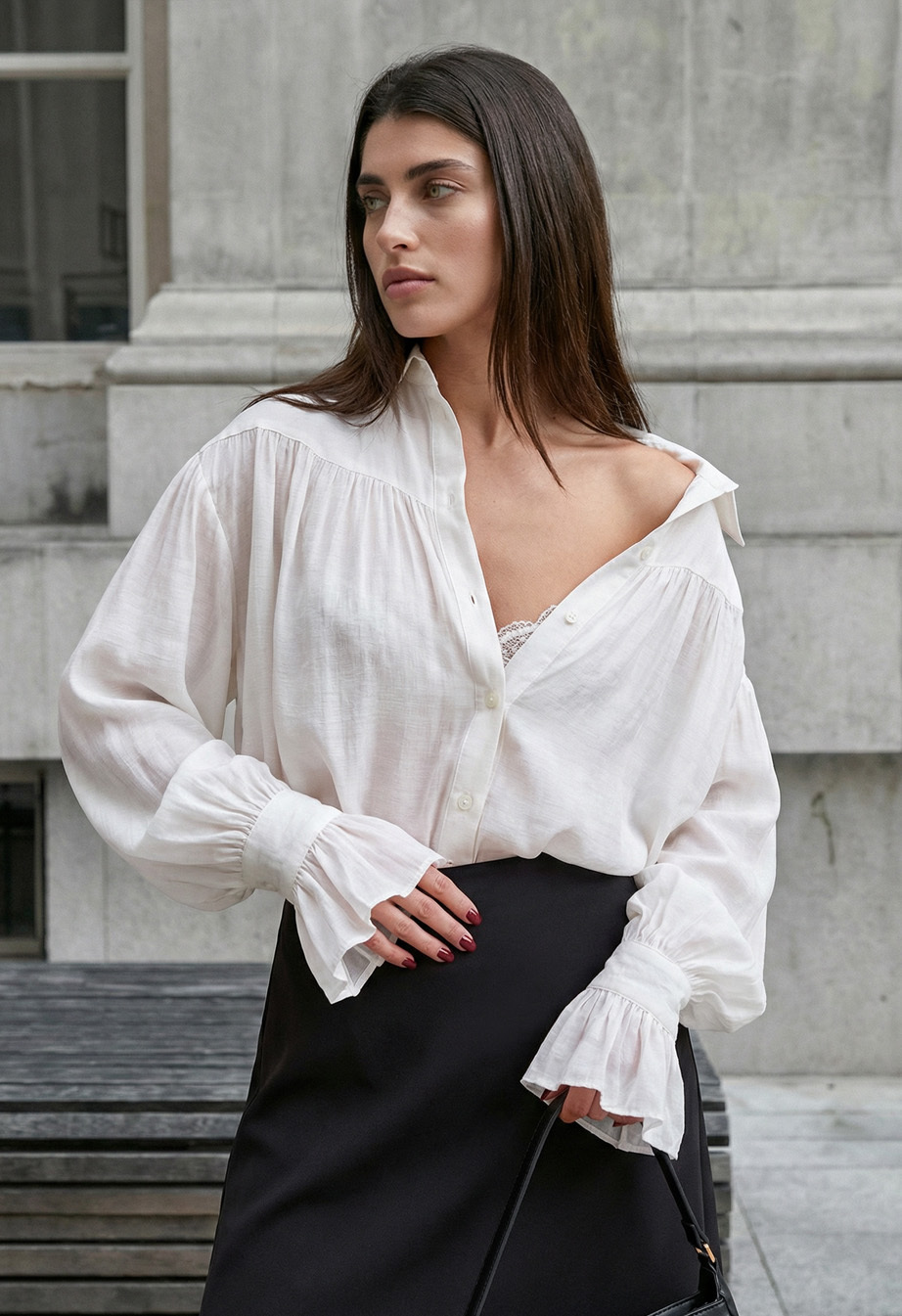 Koszula Staff etu milk oversize