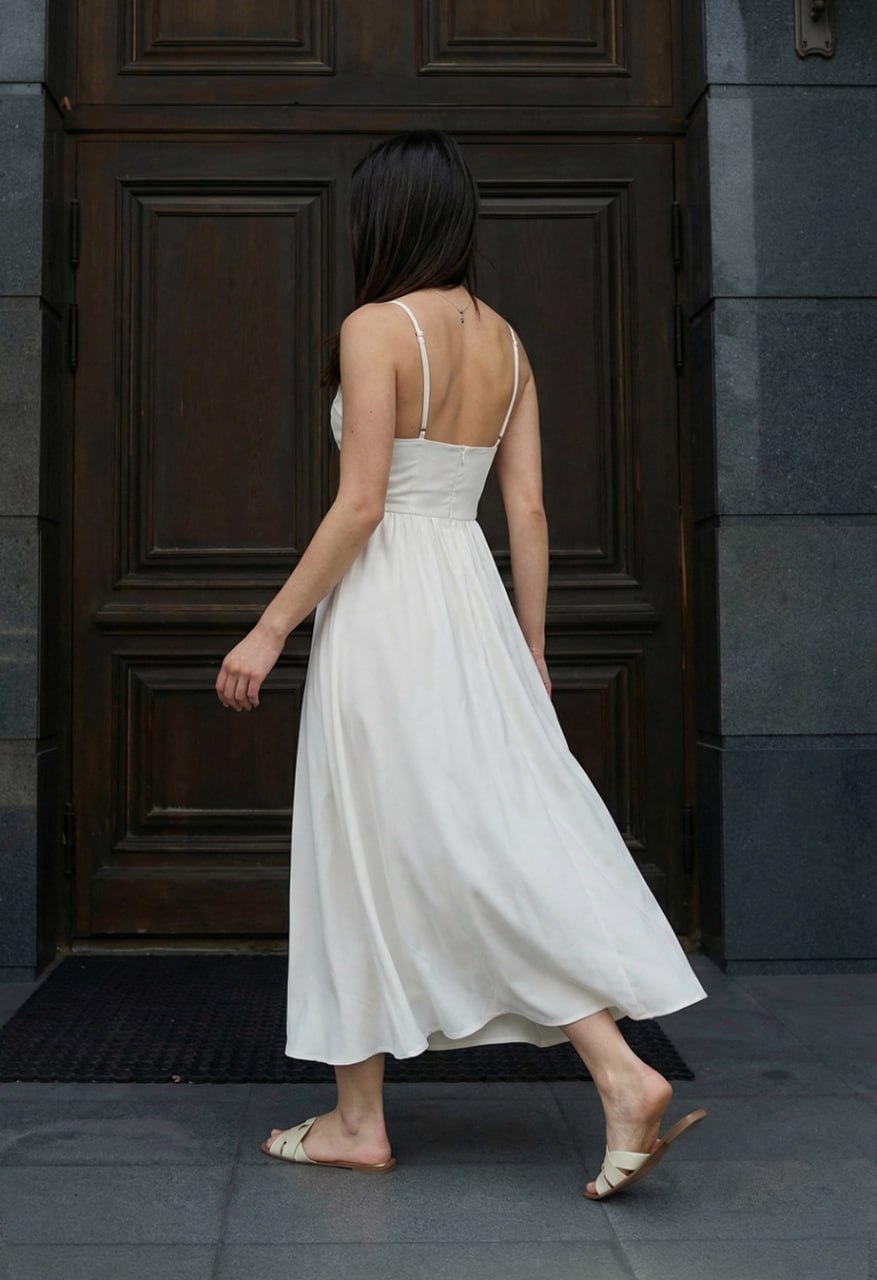 Sukienka Staff fen white