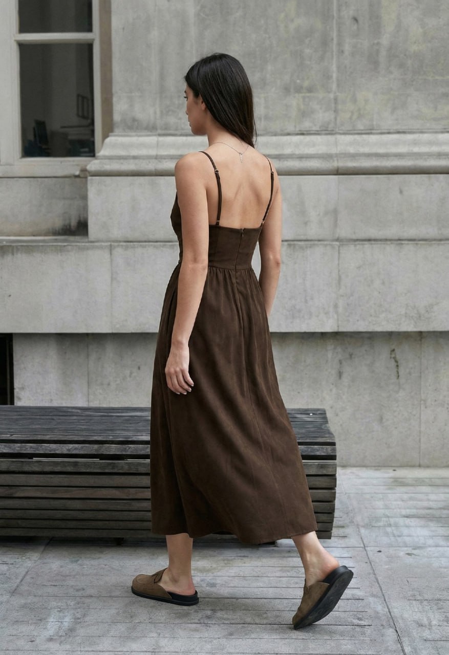 Sukienka Staff fen brown