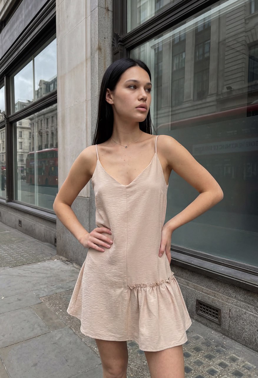 Sukienka Staff ama beige