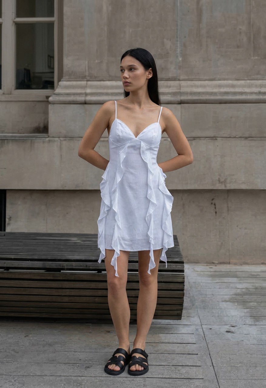 Sukienka Staff vot white