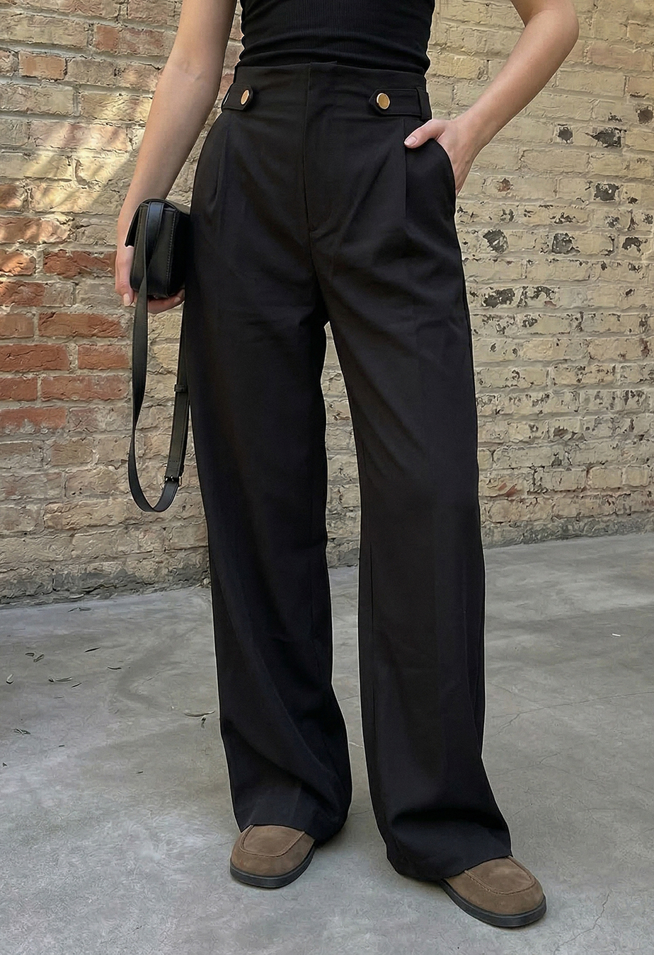 Spodnie Staff mira black