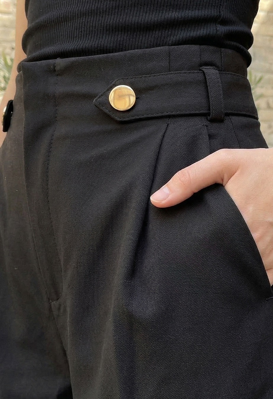 Spodnie Staff mira black