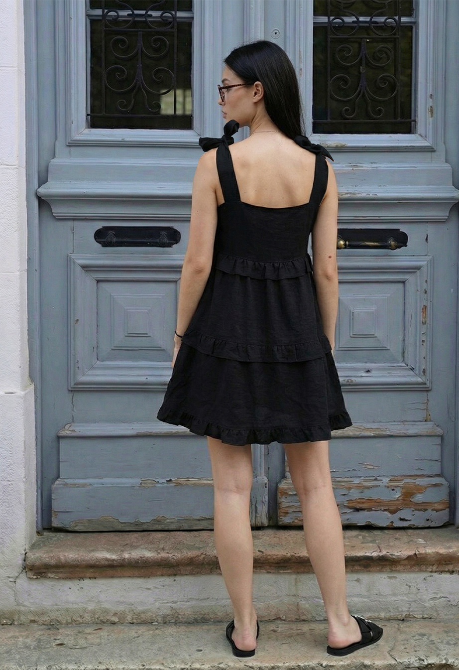 Sukienka Staff pin black