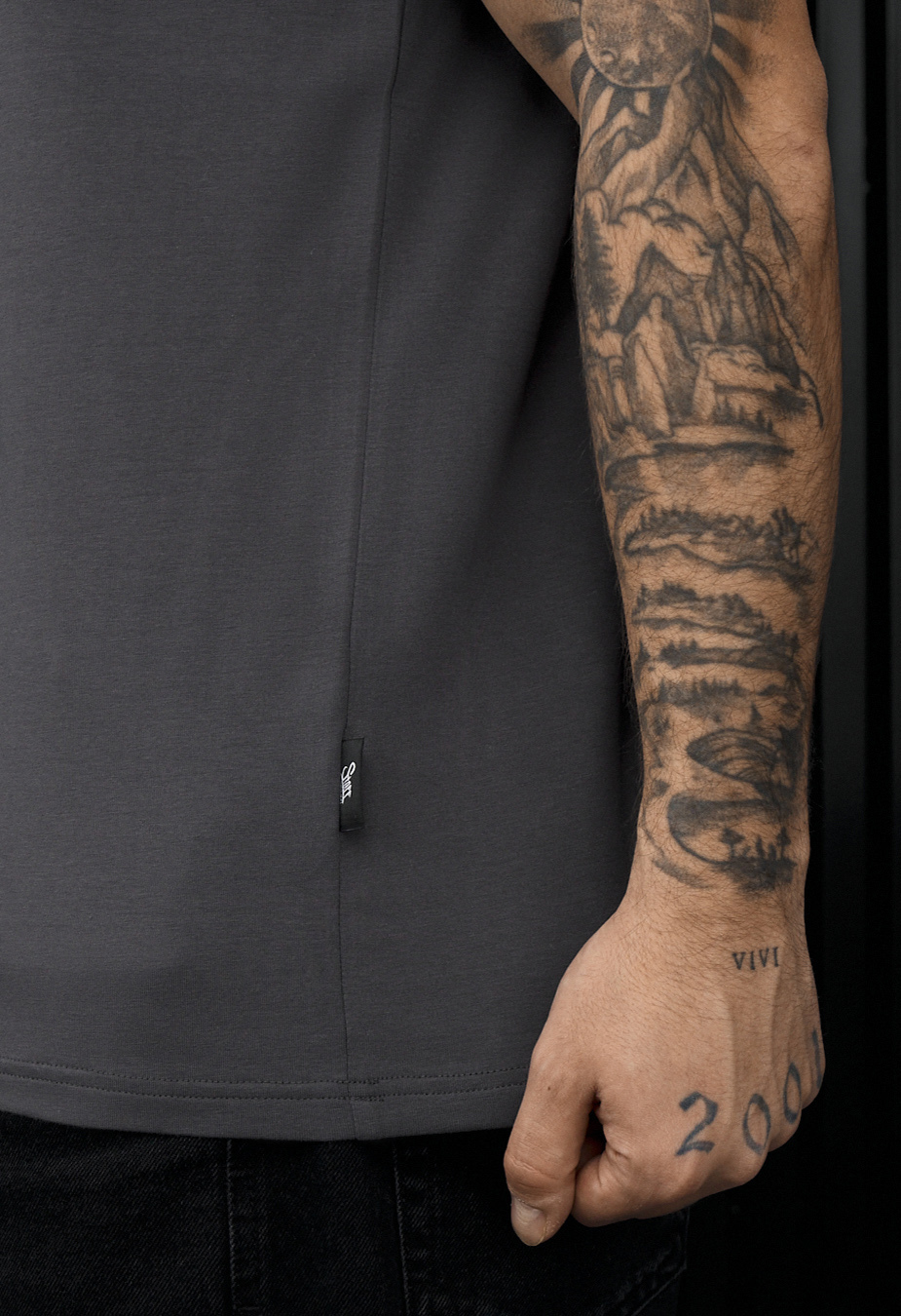 Koszulka Staff sa dark gray