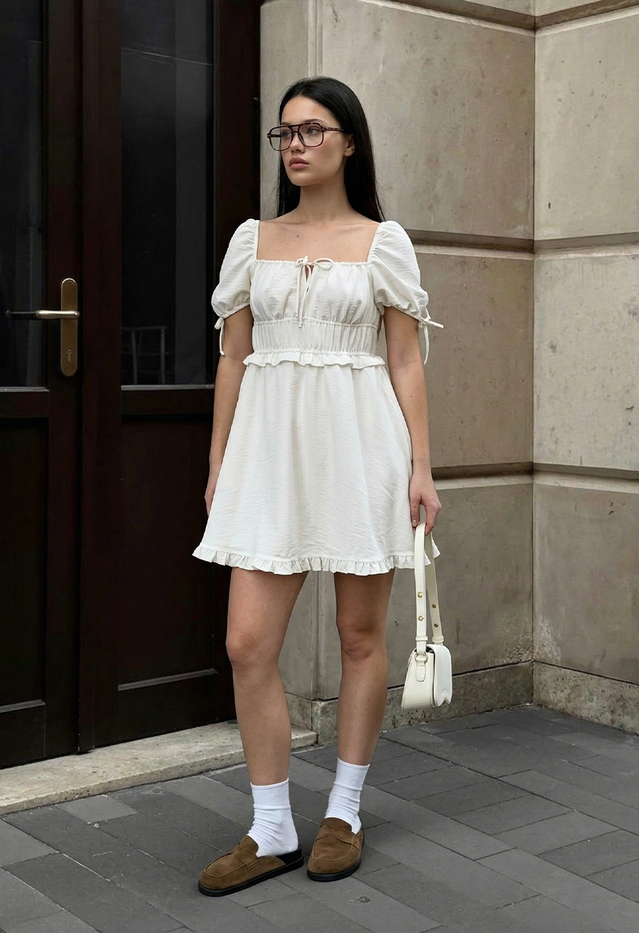 Sukienka Staff ney white