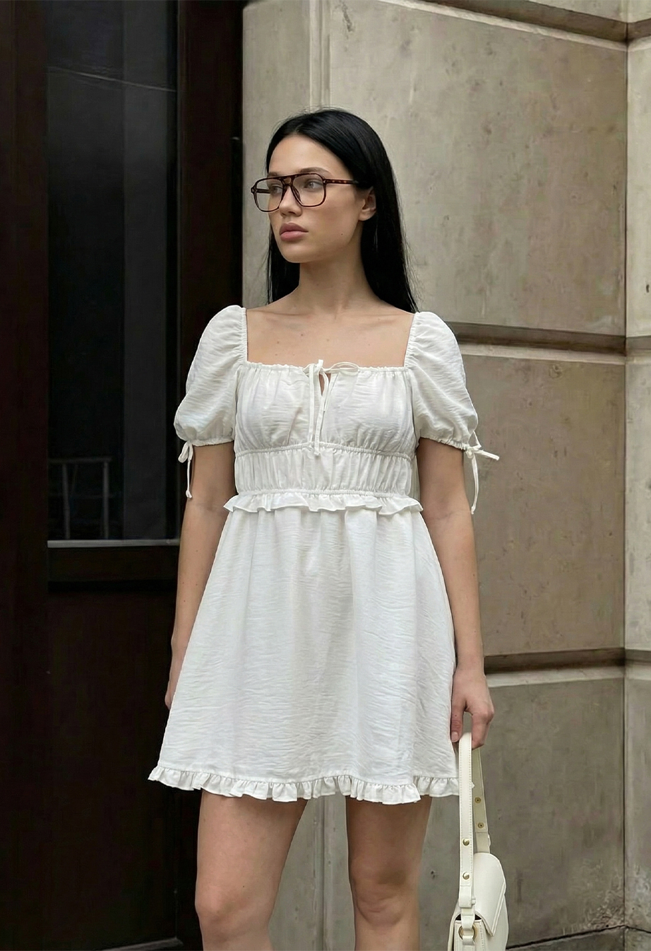 Sukienka Staff ney white