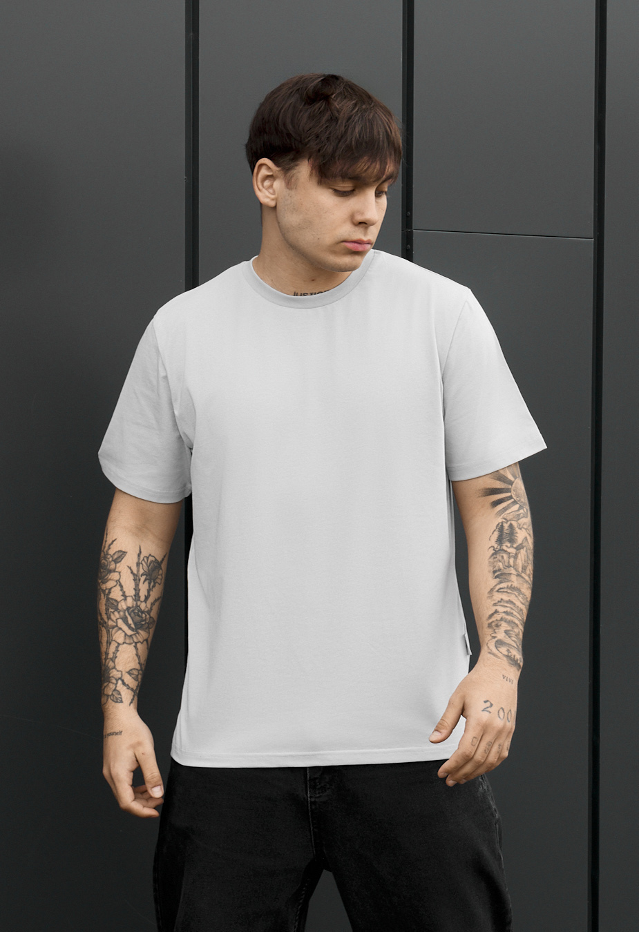 Koszulka Staff sa light gray