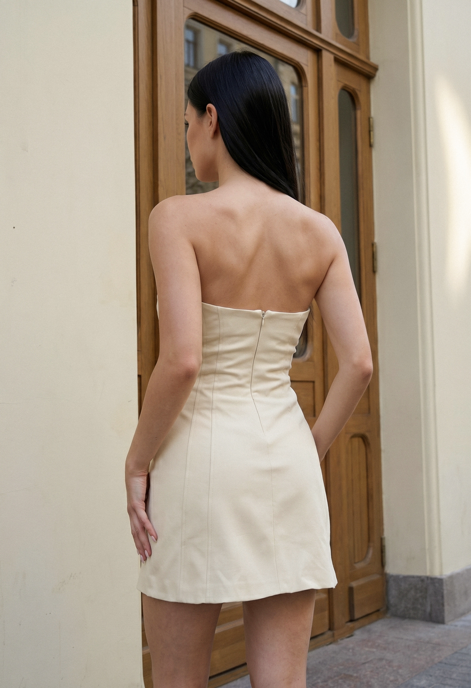 Sukienka Staff ys light beige