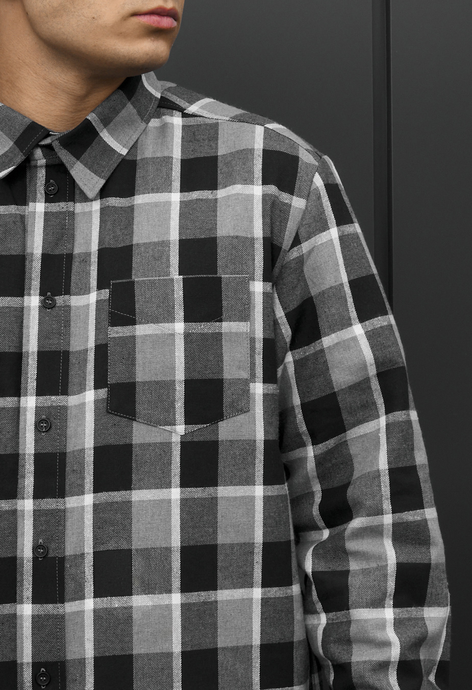 Koszula Staff ed black & gray