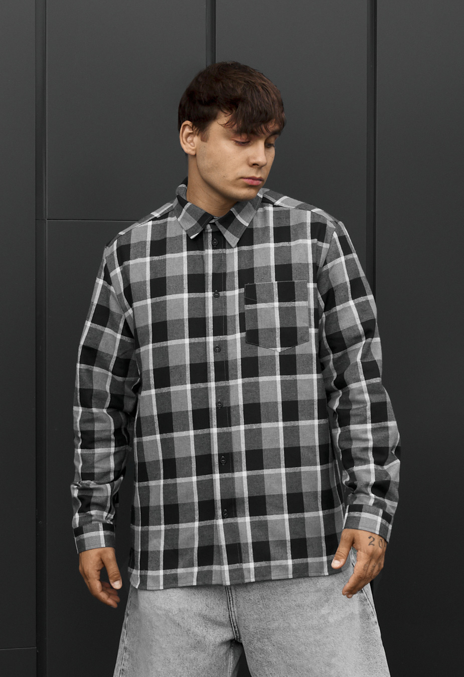 Koszula Staff ed black & gray