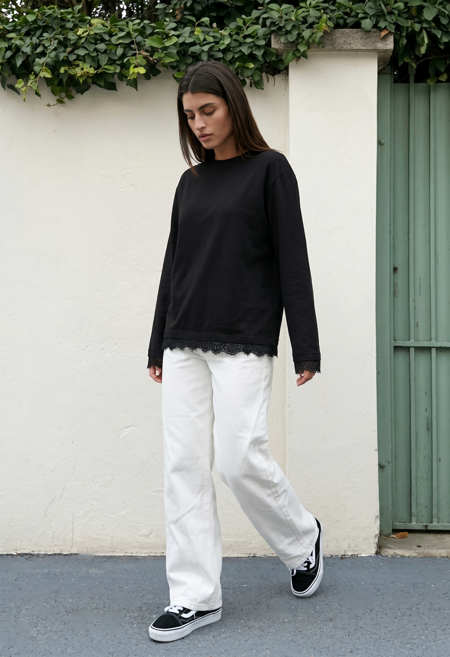 Longsleeve Staff mar black