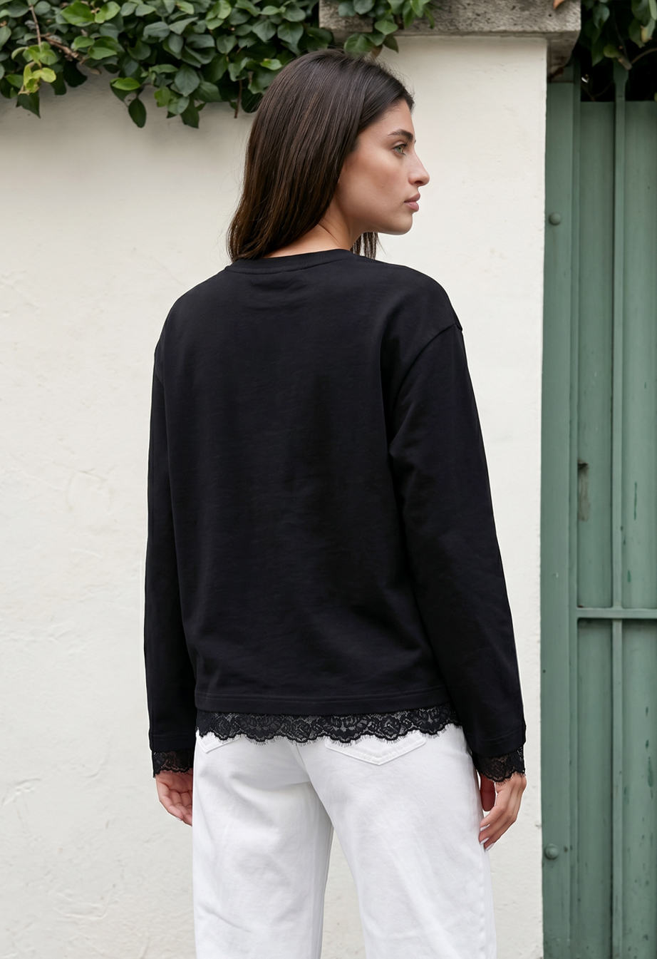 Longsleeve Staff mar black