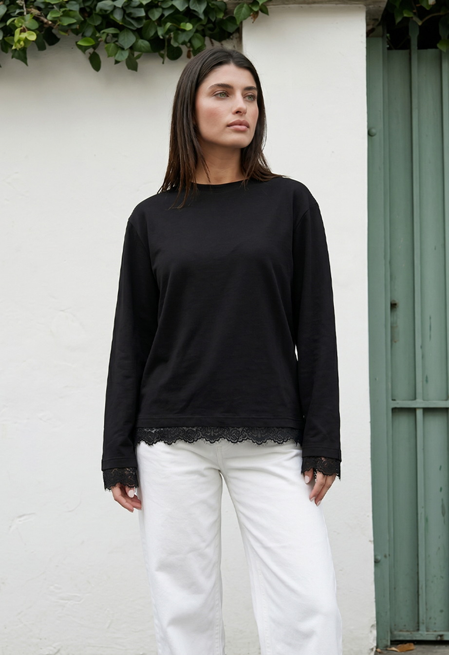 Longsleeve Staff mar black