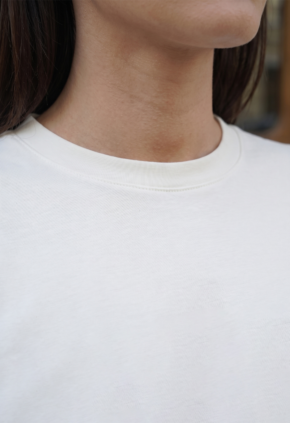 Longsleeve Staff mar white