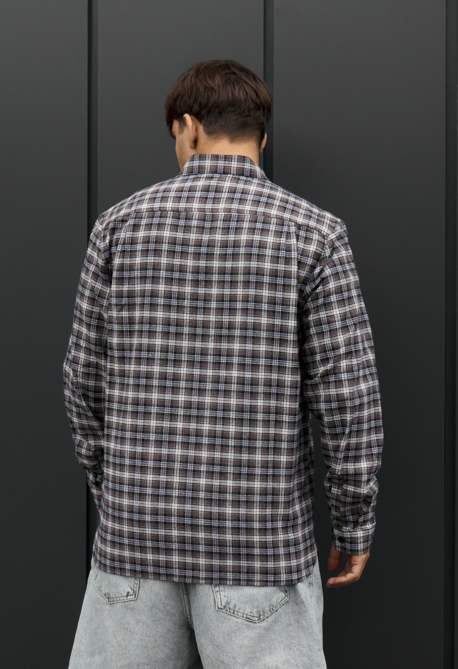 Koszulka Staff ed  brown & white