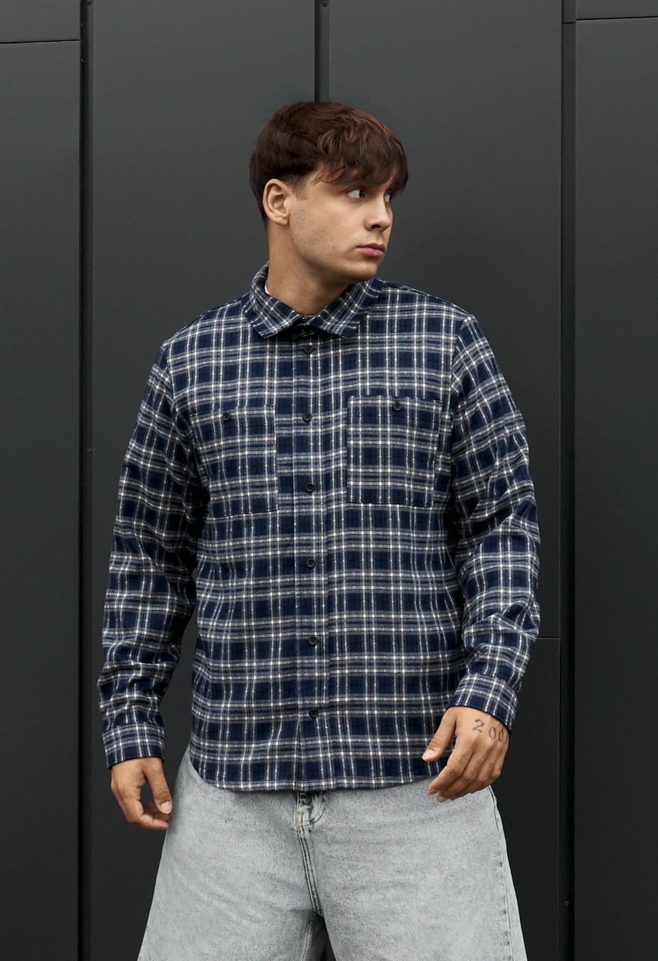 Koszulka Staff c4 blue & white