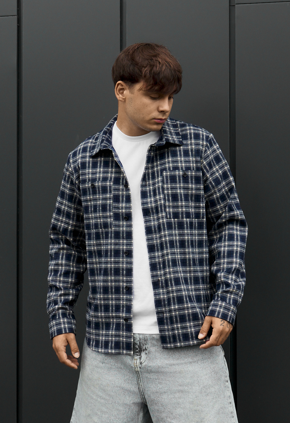 Koszulka Staff c4 blue & white