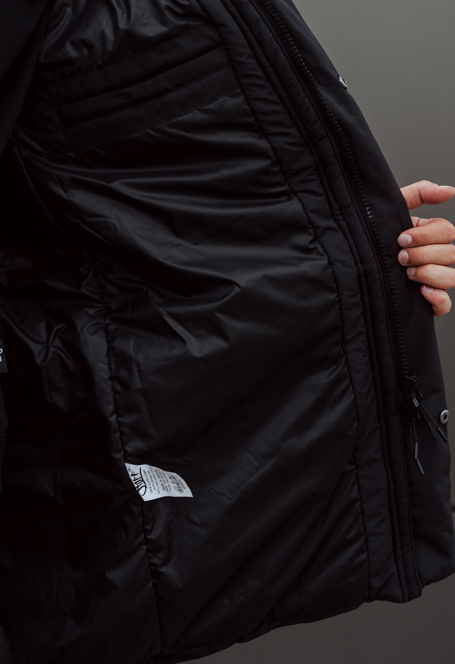 Zimowa parka Staff pr black