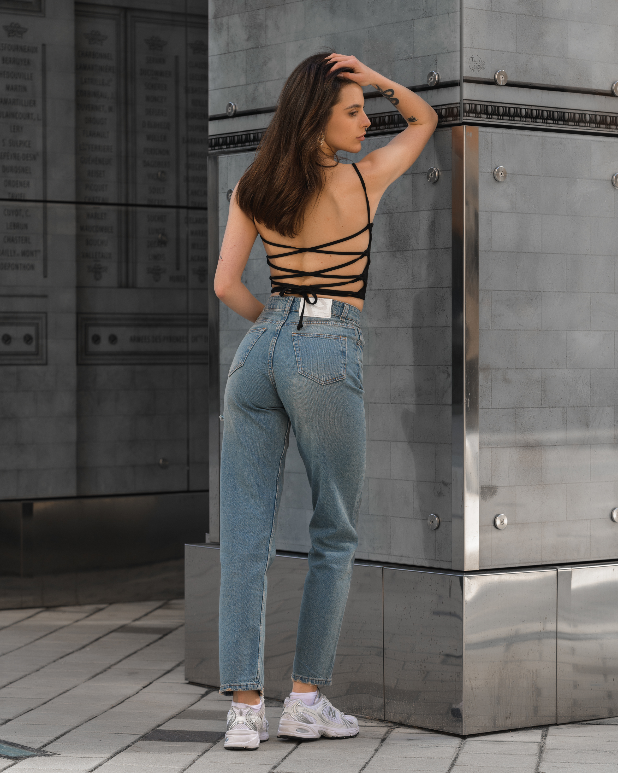 Damskie jeansy Staff blue straight