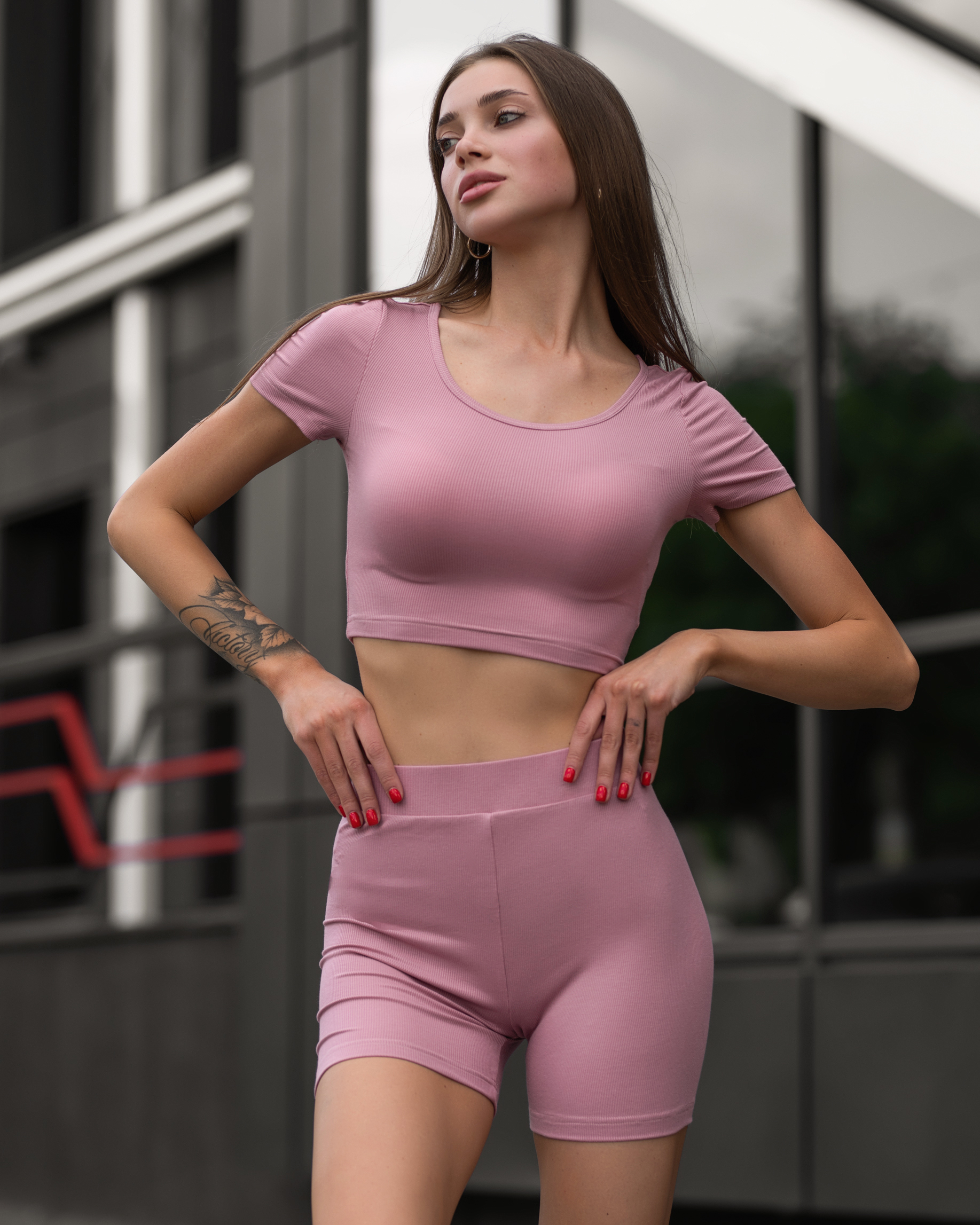 Damski komplet Staff pi pink