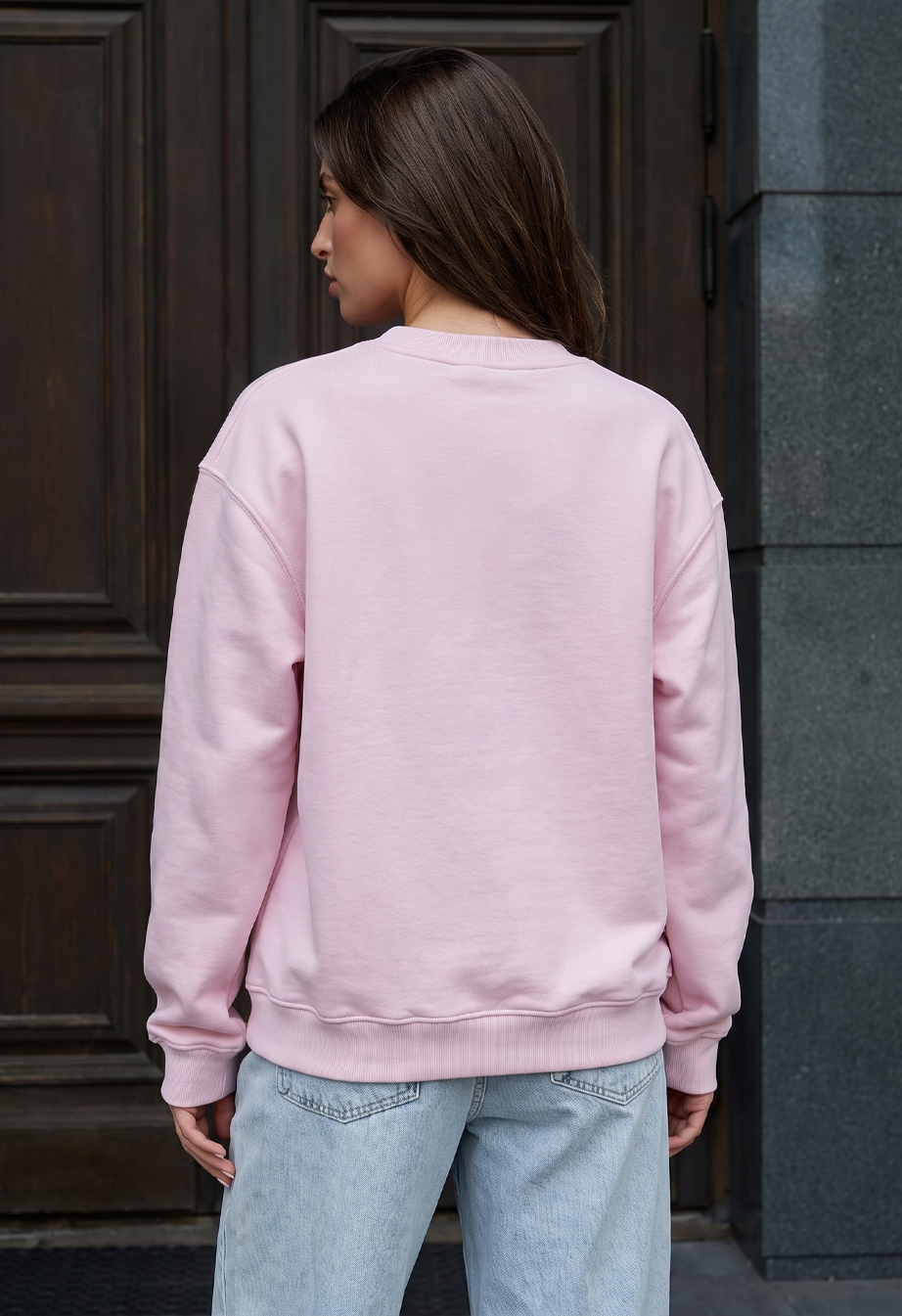 Bluza Staff zy pink oversize fleece