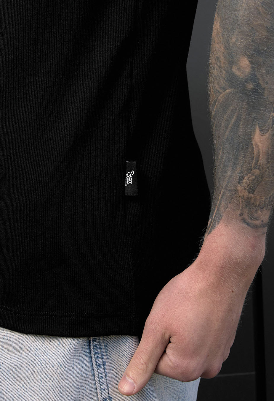 Koszulka  Staff ns black