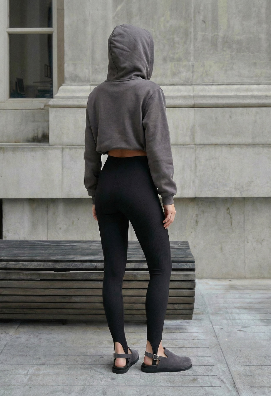 Legginsy Staff zip black