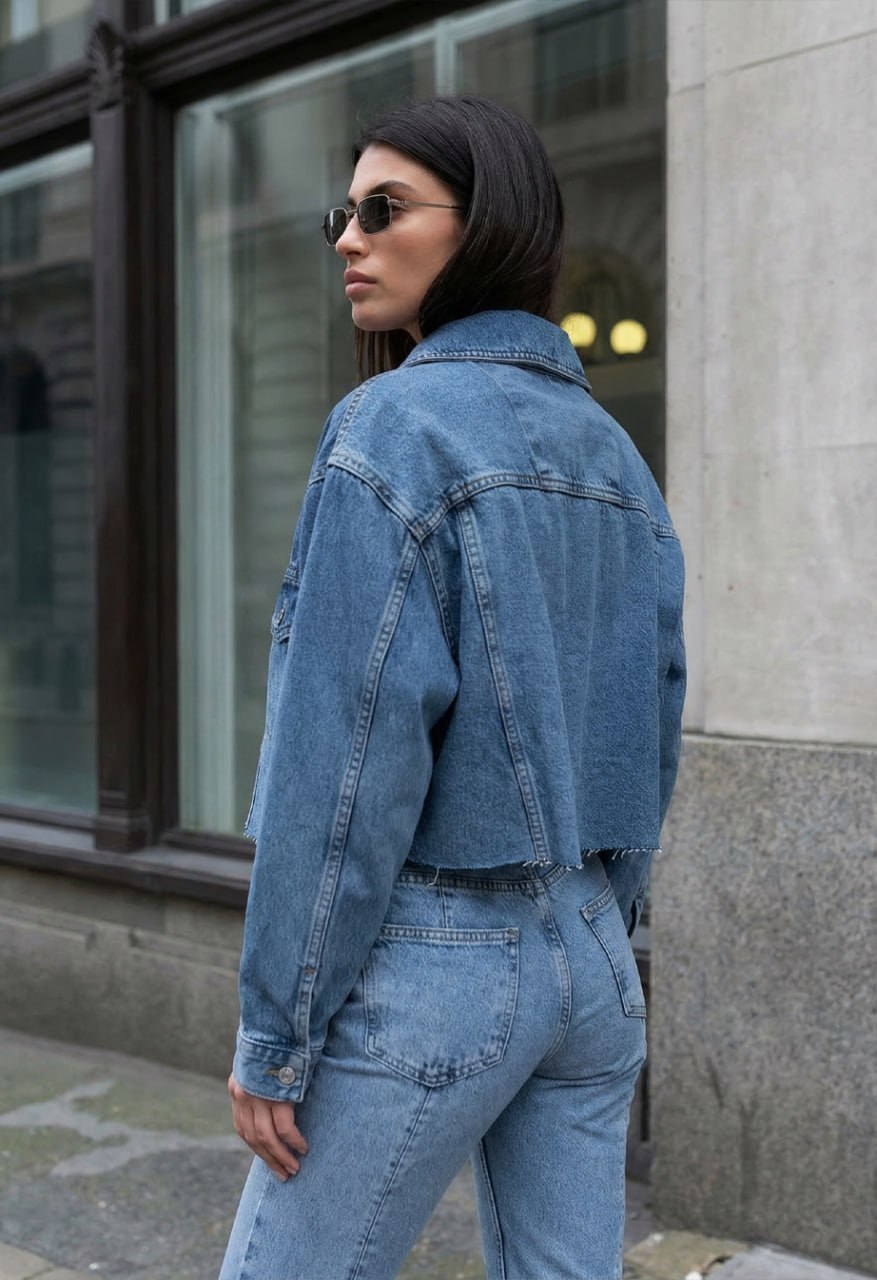 Damska Jeansova kurtka Staff blue