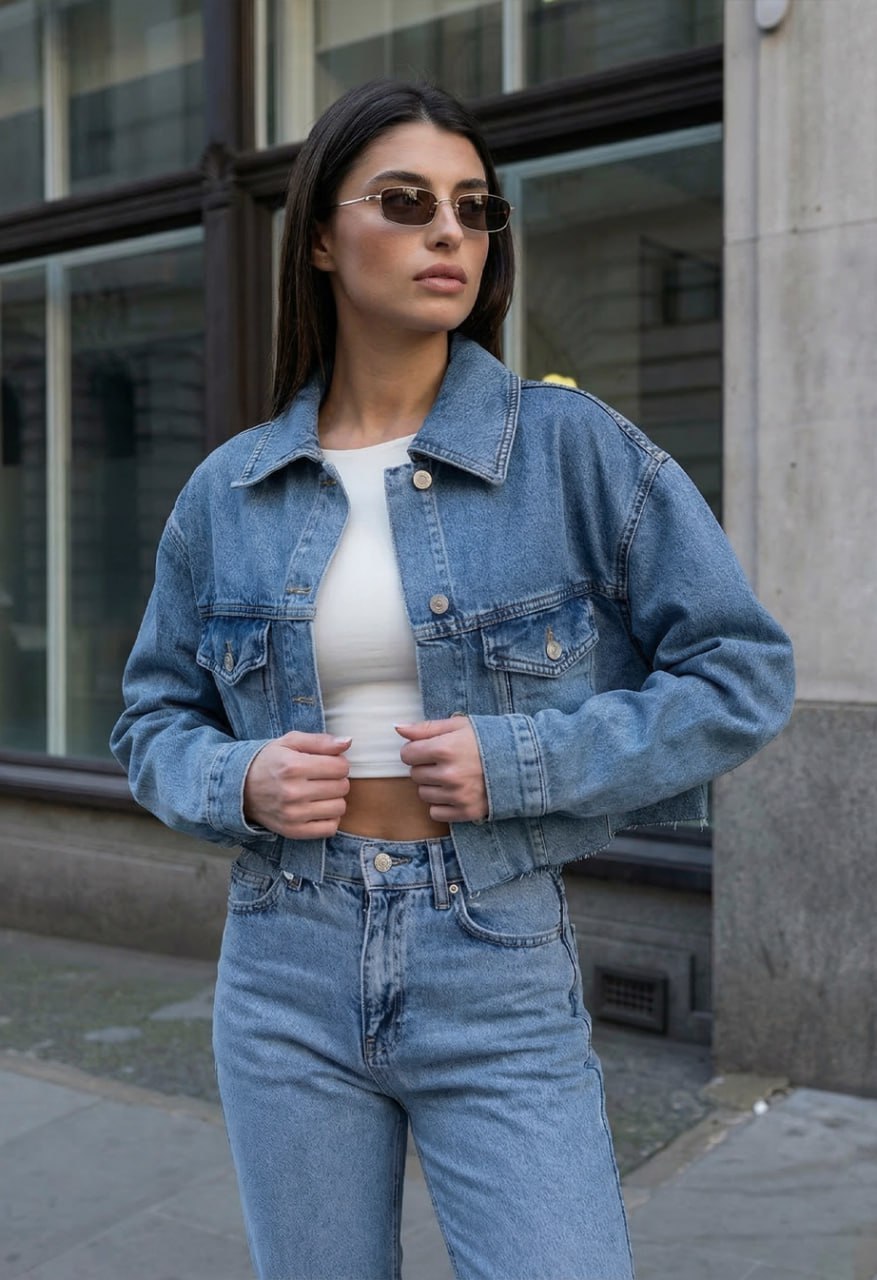 Damska Jeansova kurtka Staff blue